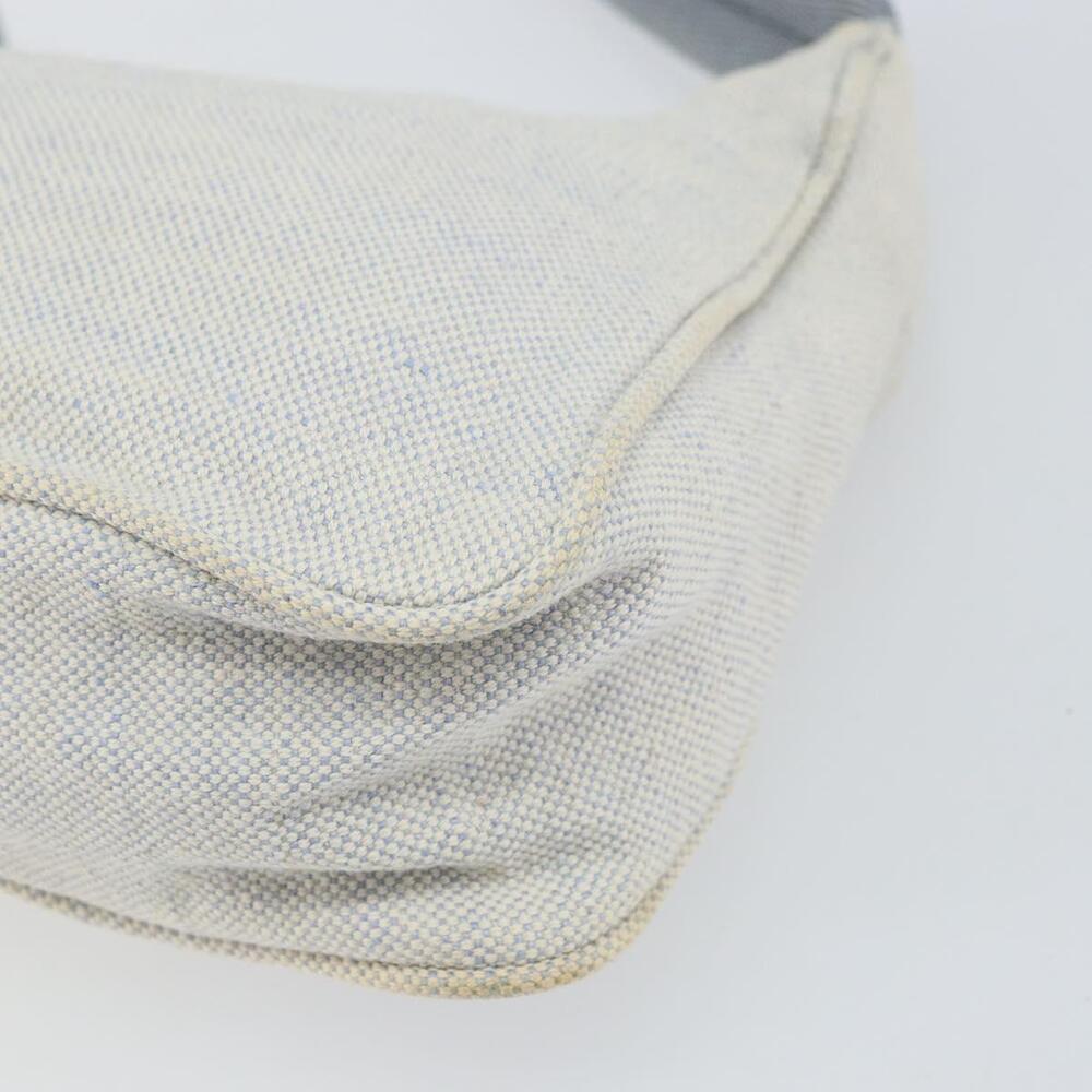 PRADA Sports Hand Bag Canvas Gray Blue Auth hk3257 - Picture 9 of 16